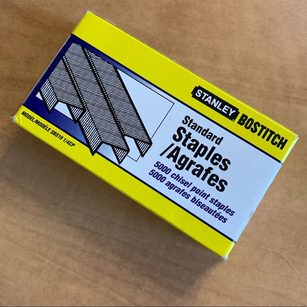 Stanley Bostitch Standard Staples